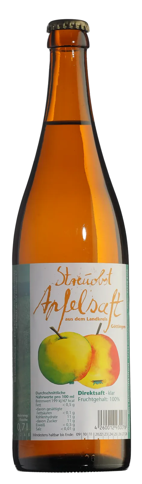 Apfelsaft Flasche